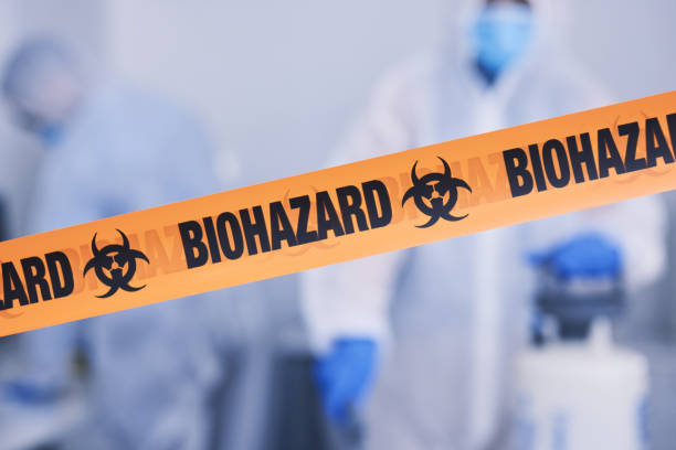 Professional Infectious Disease Decontamination technician working in Heath, TX